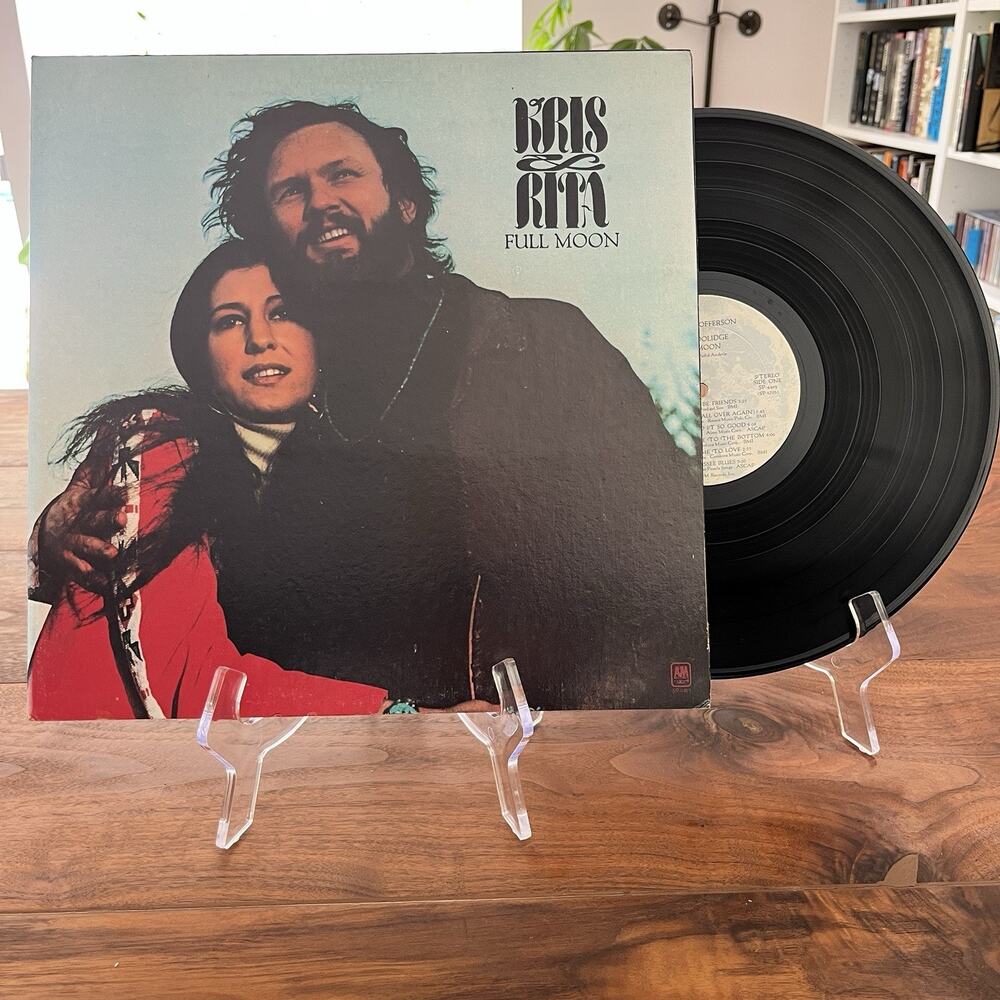 Kris Kristofferson And Rita Coolidge Full Moon Vinyl LP 1973 A&M SP-4403